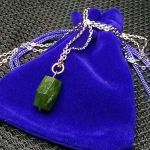 Genuine Canadian Green Jade Necklace